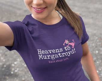 Heavens to Murgatroyd T Shirt, Retro Cartoon Shirts, Cartoon Gifts for Men and Women  TSC023