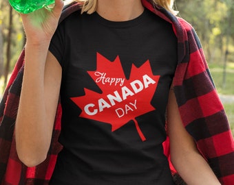 Happy Canada Day Shirt, True North Strong and Free, Proud to be Canadian, July 1 Tee TSC194