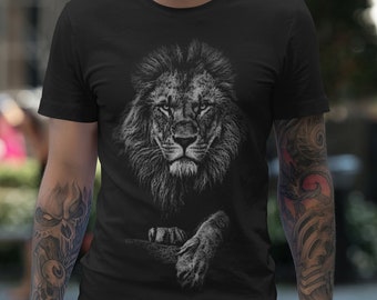 Lion T Shirt, Animal Shirts for Men and Women, Lions Gifts  TSC265