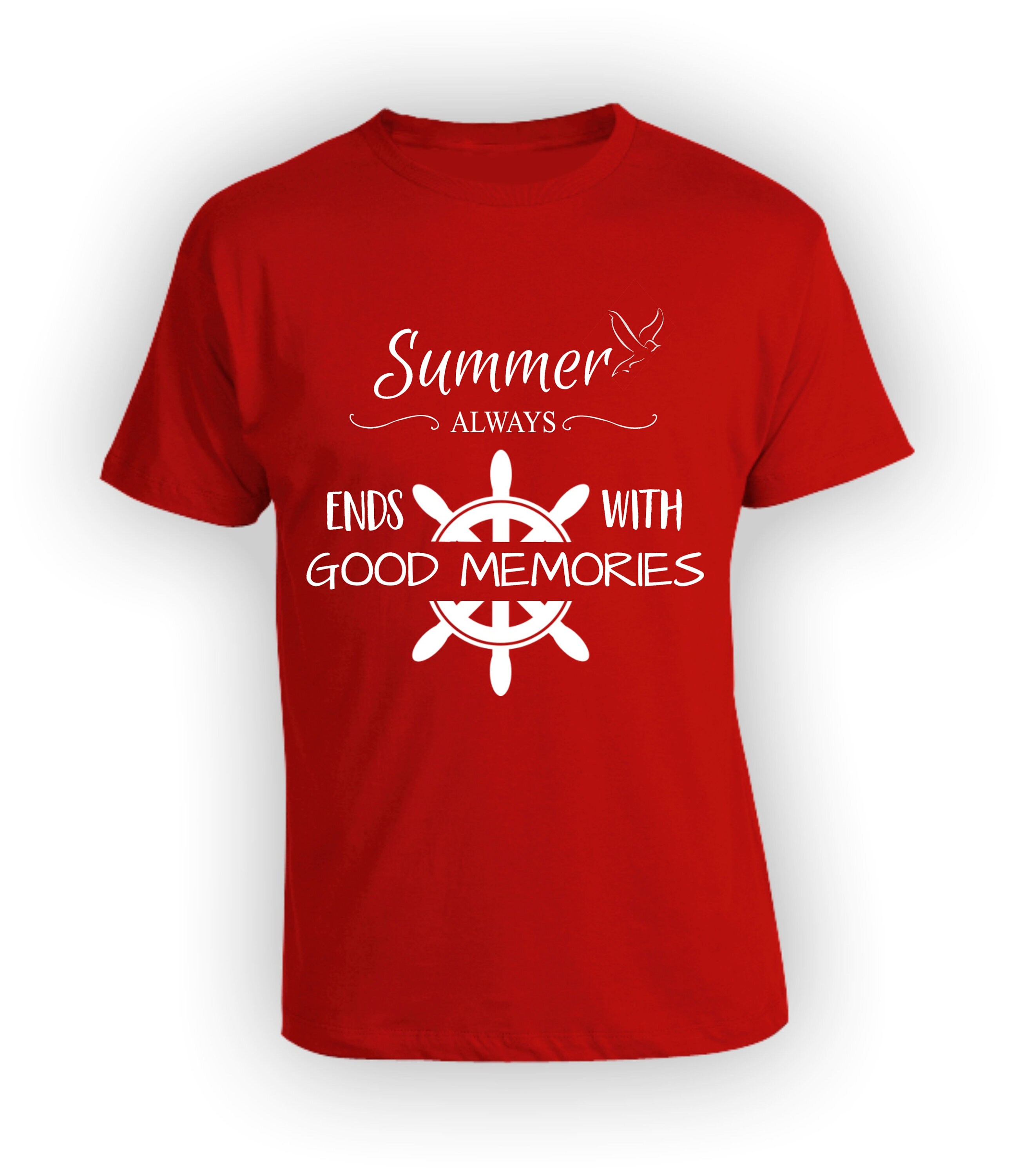 Summer Always Ends With Good Memories T Shirt, Summertime Tee
