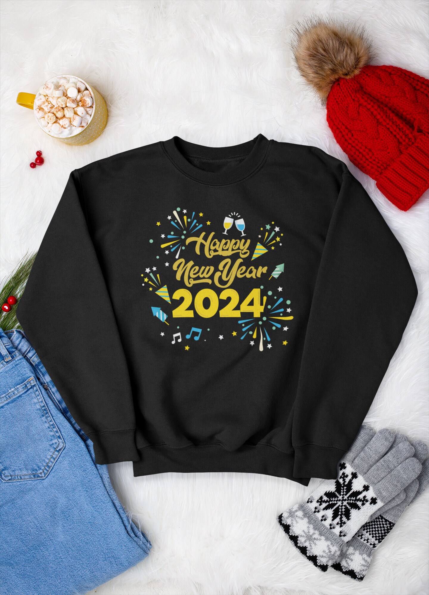 New years sweater Etsy Mexico