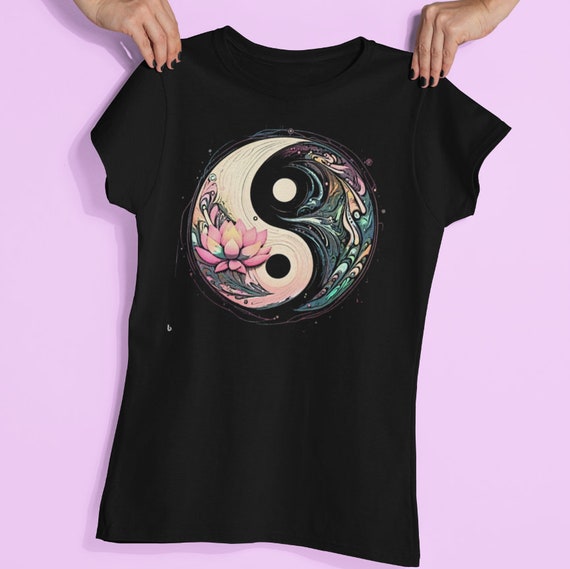 Yin Yang Shirt, Meditation Shirt, Yoga Shirt, Balance Shirt