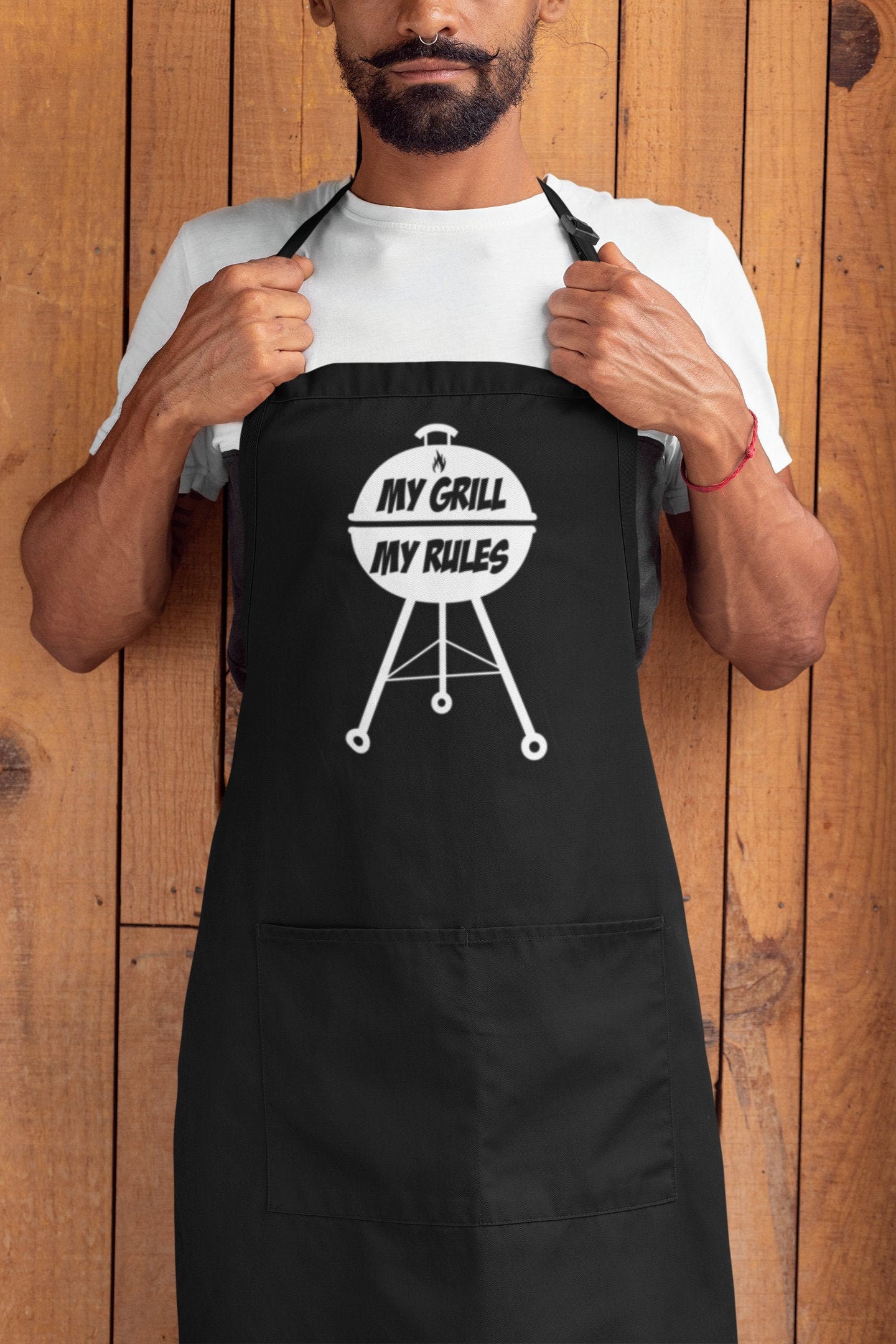 Tablier barbecue, Tablier dours grillades adultes, Tablier de papa