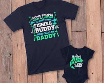 T-shirts vader en zoon vissen - vader zoon shirts - bijpassende vader en zoon - vader en zoon shirts - bijpassende shirts - vaderdag TSC 349/350