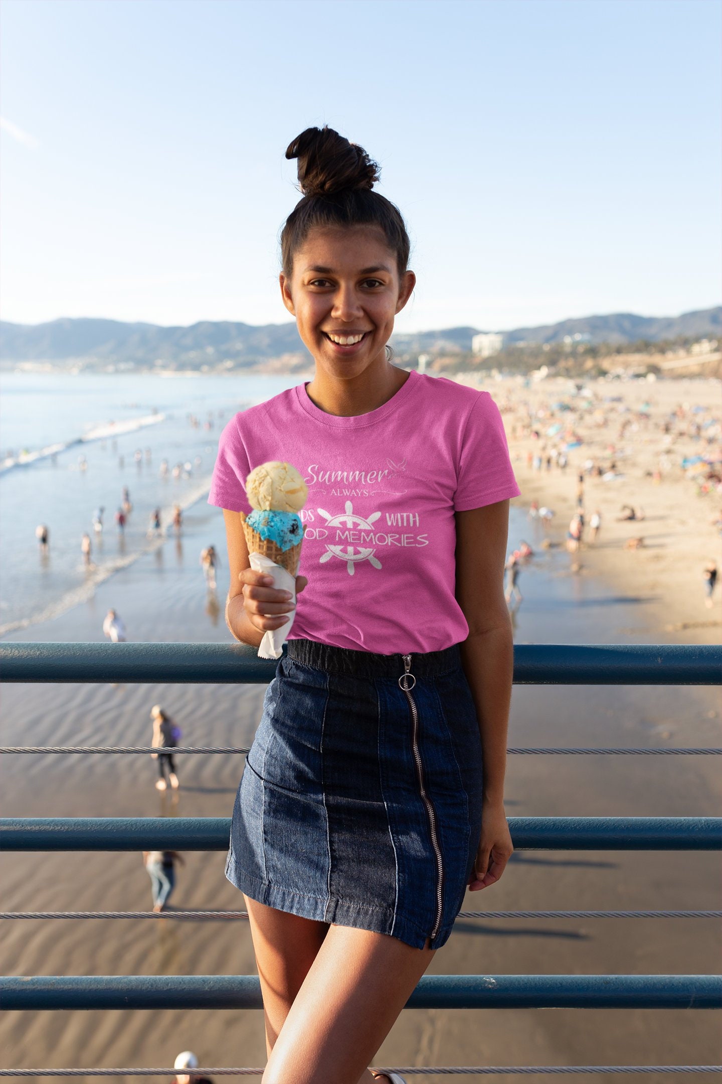 Summer Always Ends With Good Memories T Shirt, Summertime Tee
