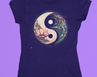 Yin Yang Shirt, Meditation Shirt, Yoga Shirt, Balance Shirt