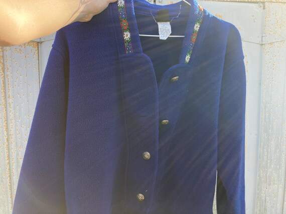 Fleece button down - image 3