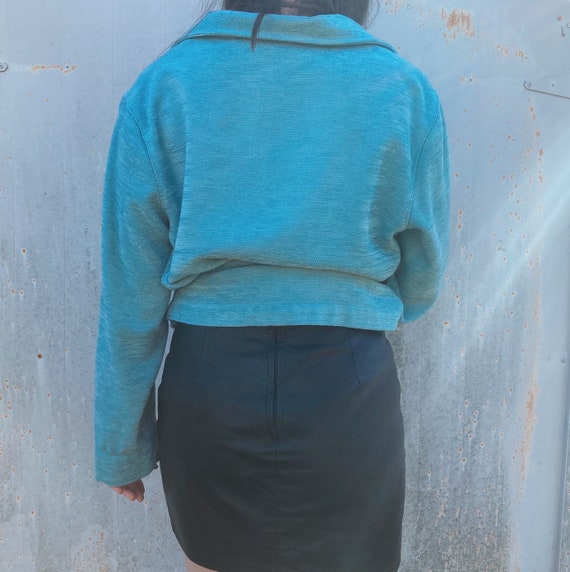 Turquoise shacket - image 4