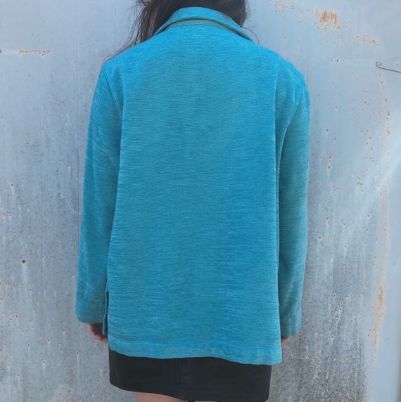 Turquoise shacket - image 3