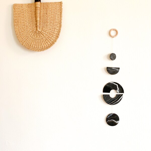 Black Wall Hanging Etsy