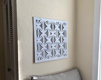 Custom Magnetic Return Air Vent Cover | Blooming Star