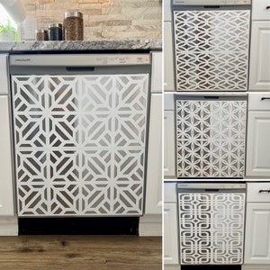 Magnetic Dishwasher Covers: Stylish Designs, Easy Application, and Paintable Vinyl for Kitchen Upgrade – Transform your home appliances!