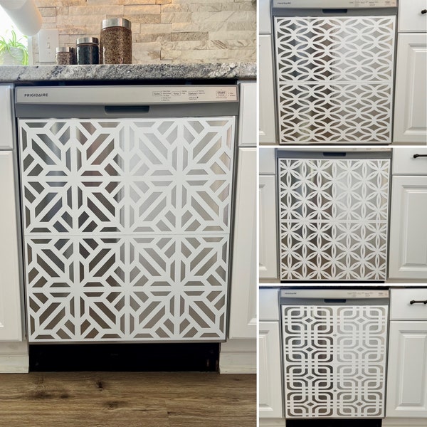 Magnetic Dishwasher Covers: Stylish Designs, Easy Application, and Paintable Vinyl for Kitchen Upgrade – Transform your home appliances!