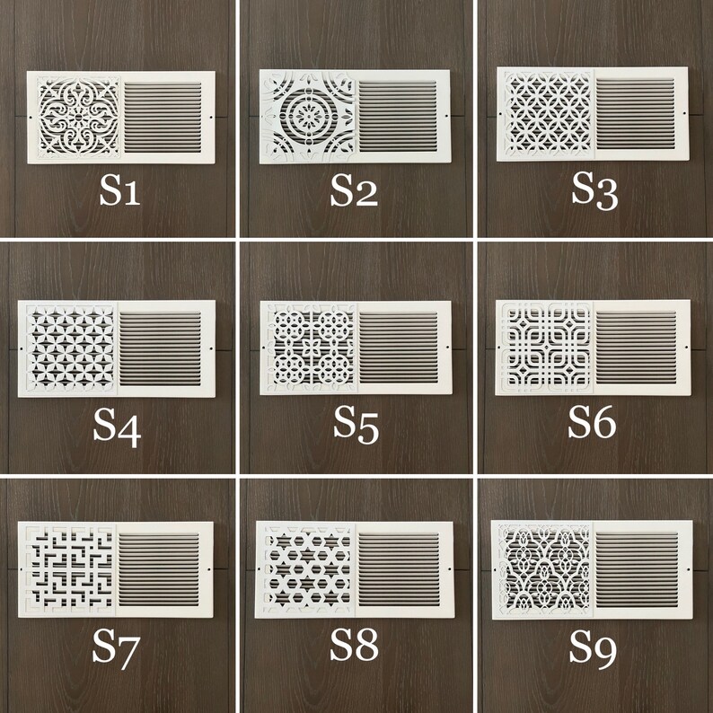 Custom Air Vent Cover Return Air Vent Cover Air Intake Etsy