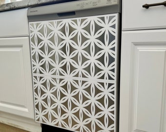 Custom Magnetic Dishwasher Cover | Blooming Star