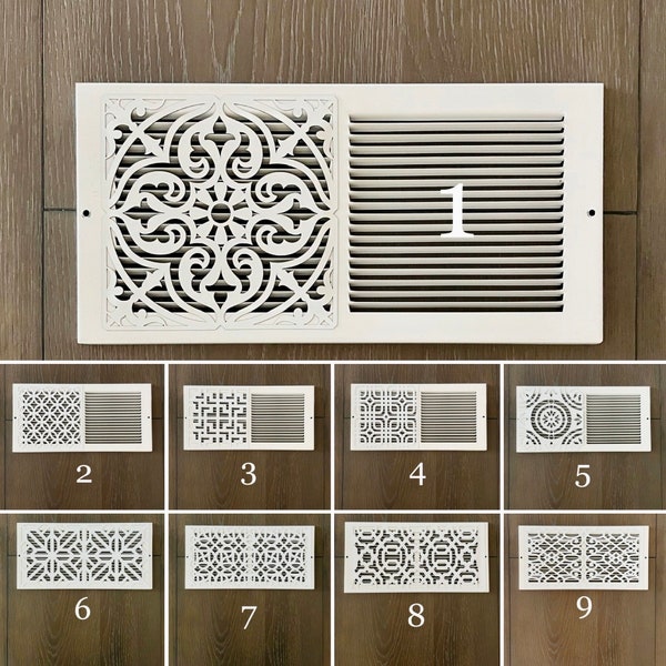 Custom Air Vent Cover | Return Air Vent Cover |Wall Intake Vent Cover| Custom Size Vent Cover For Home Decor| Magnetic Vent Cover Decorative