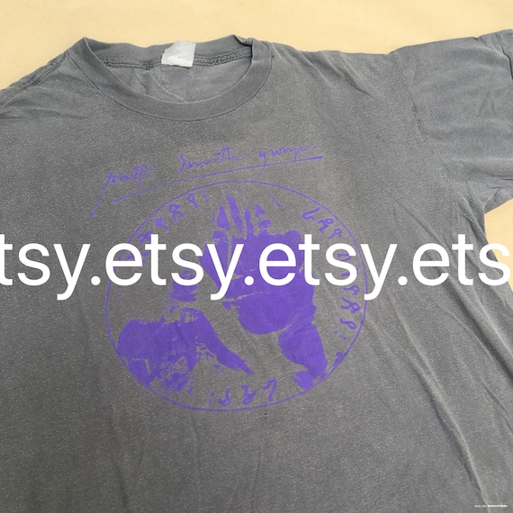 PATTI SMITH Ask The Angels Vintage T-shirt