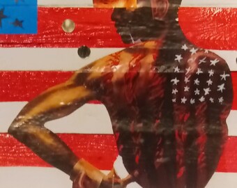 George Shomari Smith Limited Edition "Abstract Art" Print/Poster (Rare)