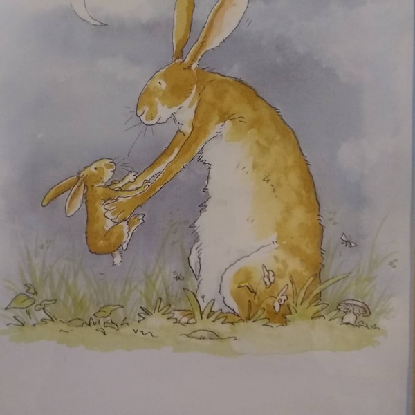 Guess How Much I Love You Print Etsy