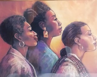 Monica Stewart "Women Who Look Ahead" Art Print (Signed)