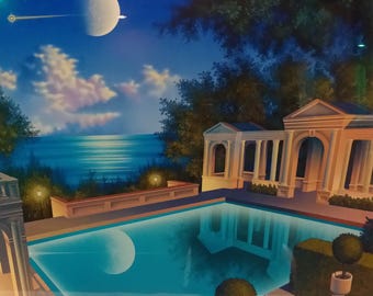 Jim Buckels "Freccia D'oro" Limited Edition Serigraph Art Print