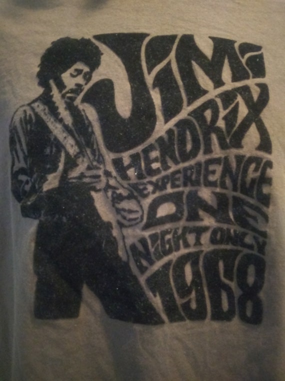 Jimi Hendrix "Experience One Night Only 1968" Vel… - image 1