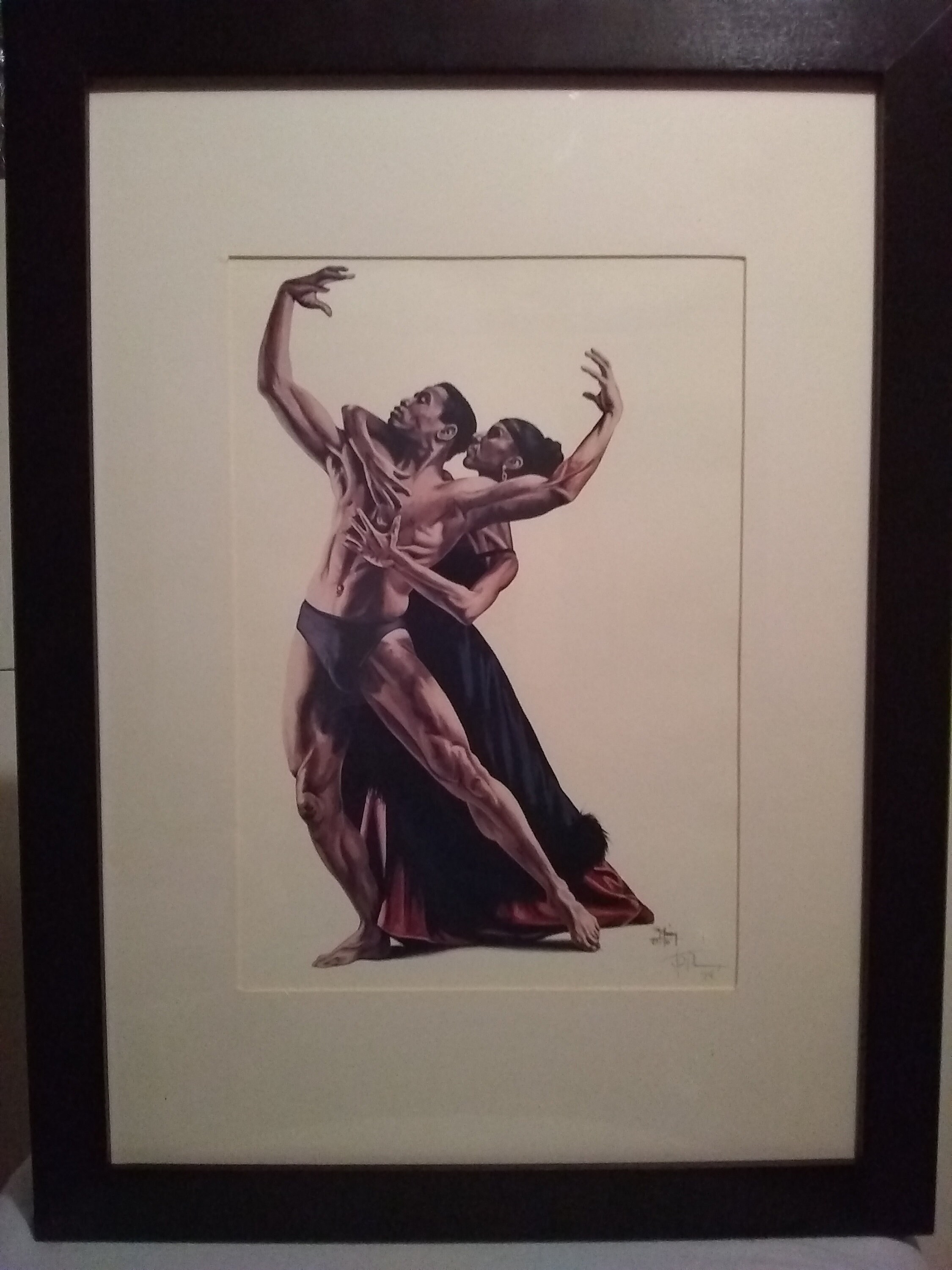 Tom Mckinney's the Dancers Signed Art Print Etsy UK