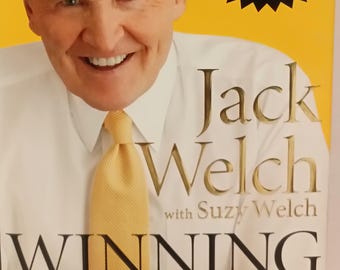 Jack Welch (1935-2020) "Winning" Hardcover (Signed)