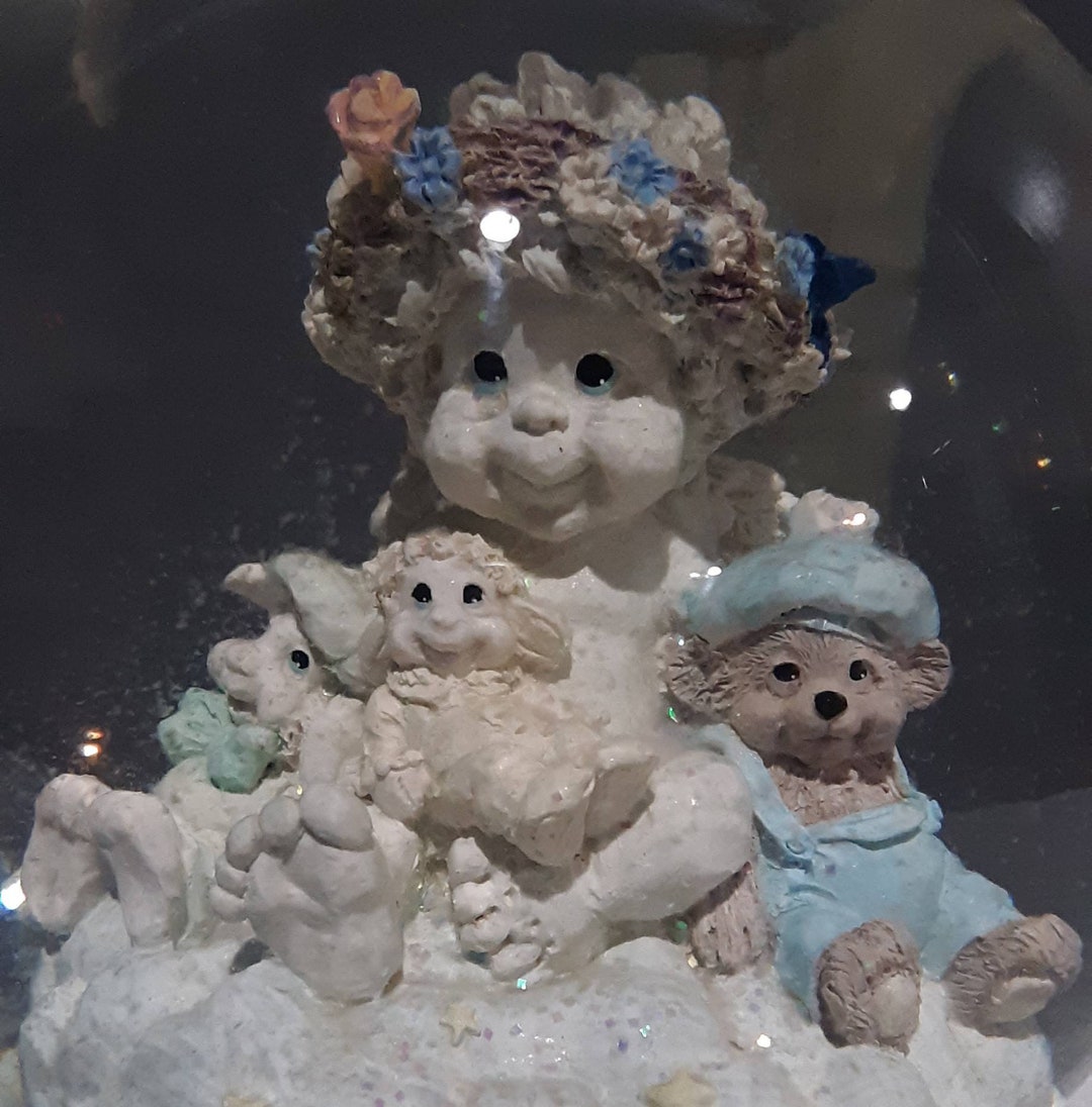 Westland Dreamsicles Limited Edition Musical Snow Globe Collectible Etsy