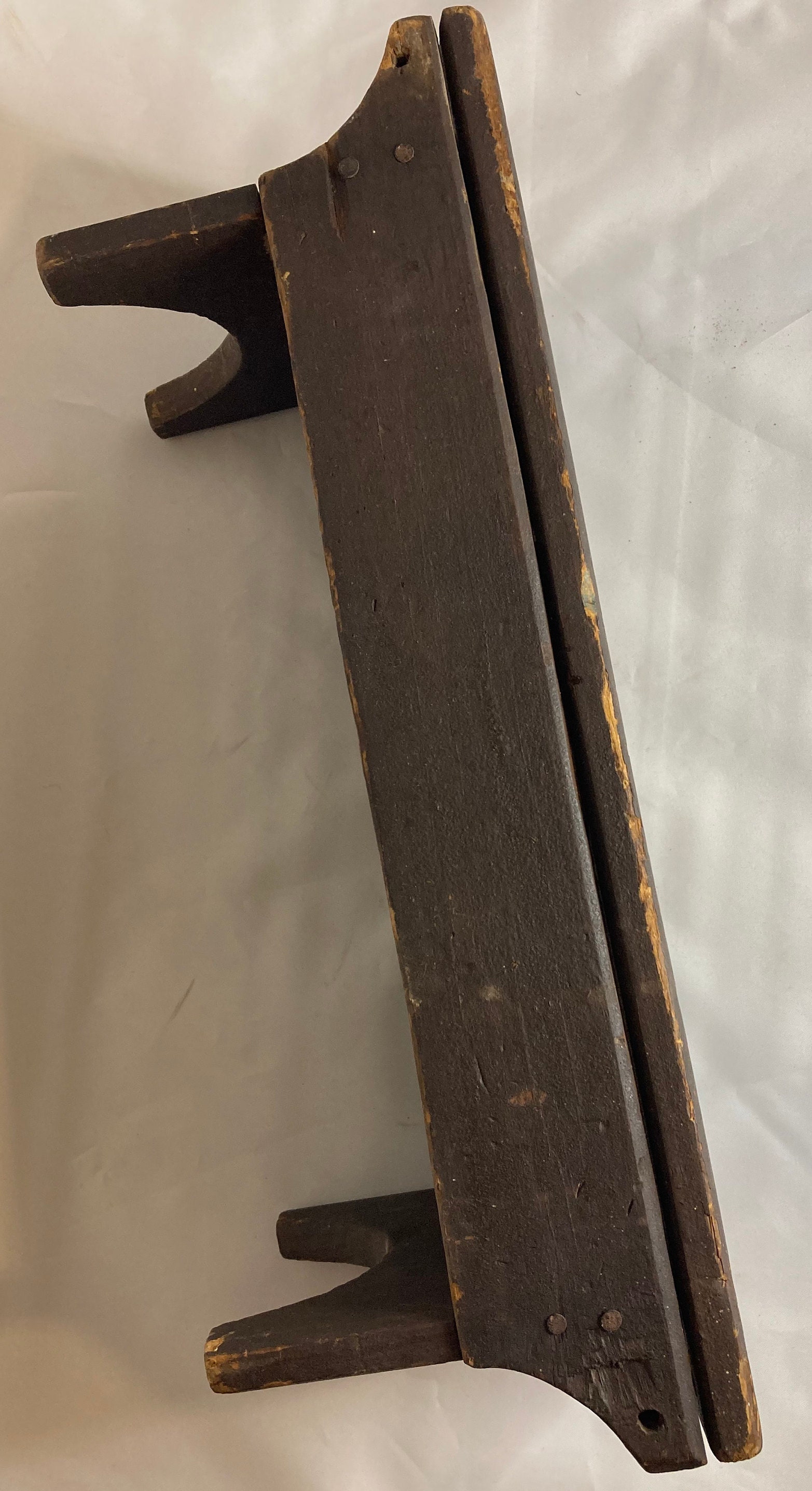 Early Antique Primitive Wooden Stool From Vermont - Etsy