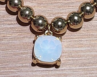 OPAL BRACELET | Swiftie gift, Opalite, nickel free jewelry, allergy free jewelry, nickel free bracelet,
