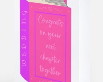 Wedding Love Story Card