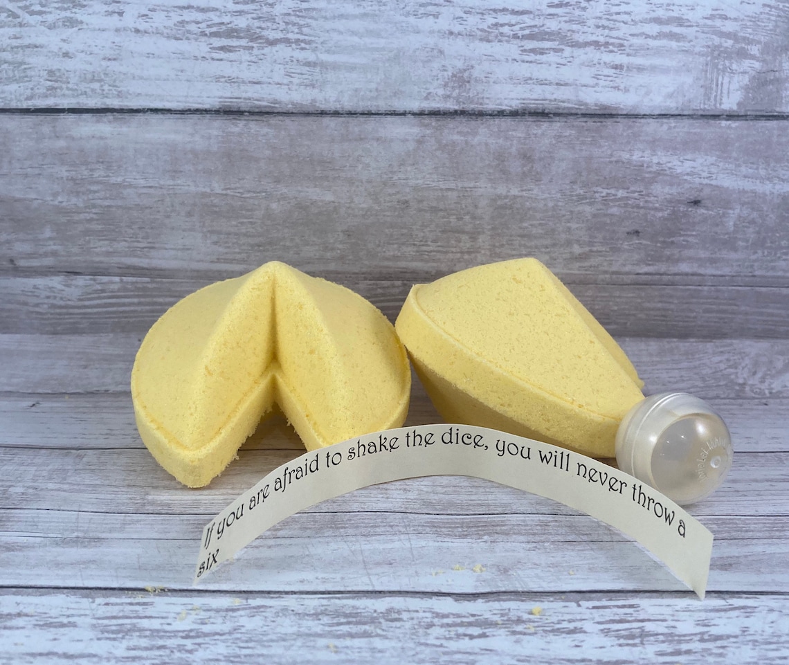 Fortune Cookie Bath Bomb Etsy