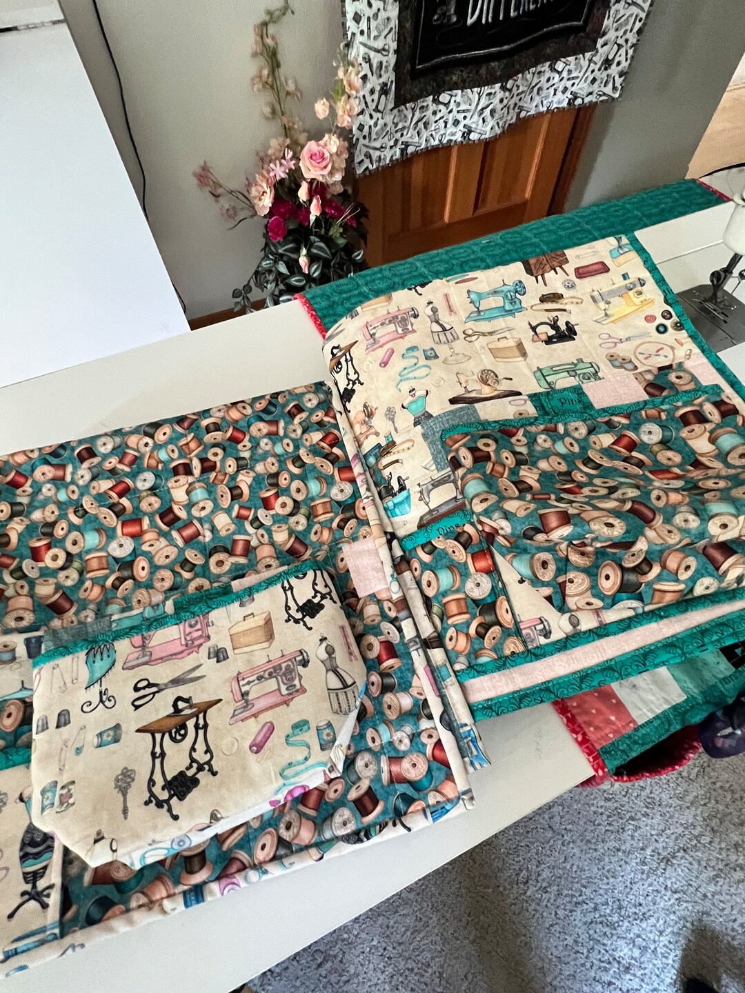 Sewing Machine Organizer Pad Etsy