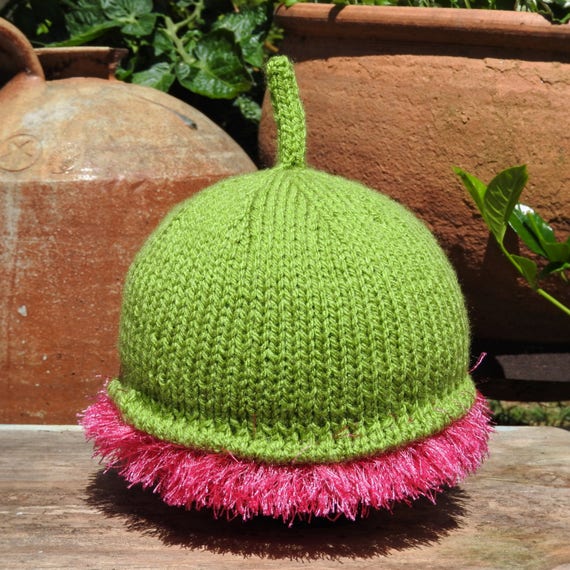 Pink Gumnut Fleur Bonnet Tricot Snugglepot Kijiji Tricots Bébé Bonnet En Tricot Pour Bébé Tricot Bonnet Bébé Chapeau Bébé