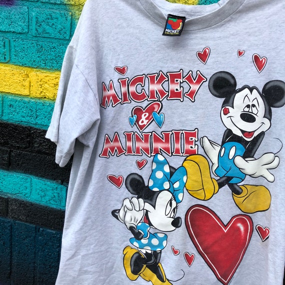 80s Vintage Mickey Mouse T Shirt Shirt Disney Stor