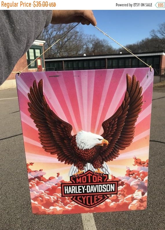 Harley Davidson wall display