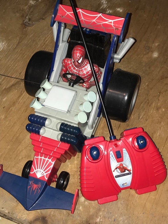 spiderman race car toy