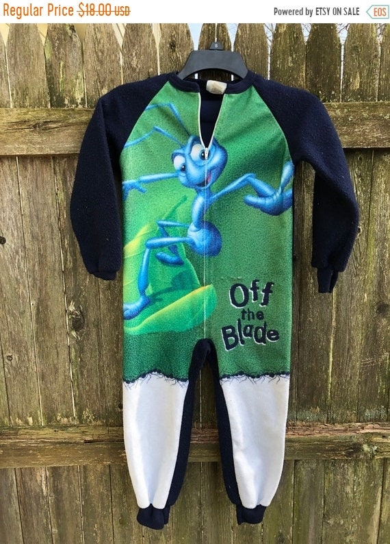 Kids Vintage A Bugs Life Onesie 90s vintage Shirt 