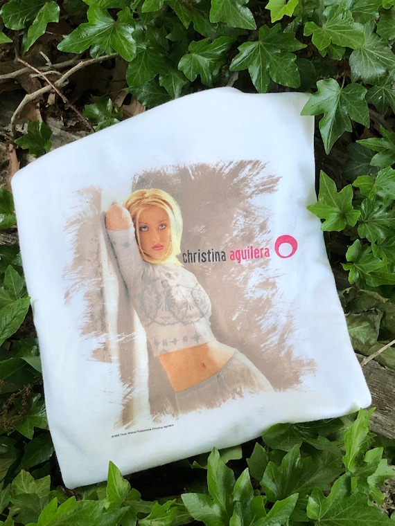 1999 Christina Aguilera Pop Music Shirt 90s Vintag