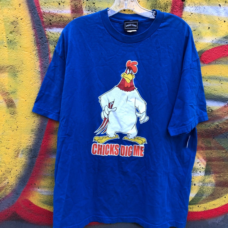 1998 Foghorn Leghorn Shirt LOONEY TUNES 90s Vintage Bugs bunny 90s nostalgia vintage clothing 90s clothing 90s gifts 90s cartoon shirt