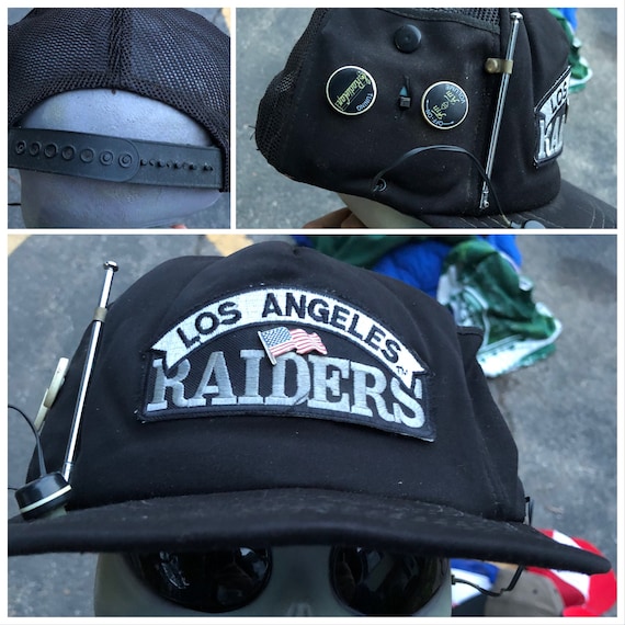 80s Vintage RAIDERS Hat Radio Vintage Trucker Hat