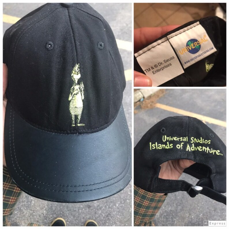 grinch ball cap