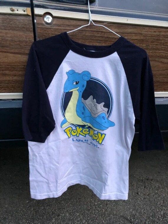 1999 vintage LAPRAS Shirt Pokemon Shirt Pikachu A… - image 5