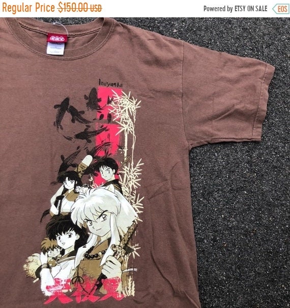 INUYASHA Feudal Dog Demon Anime Mens And Womens Short, 59% OFF
