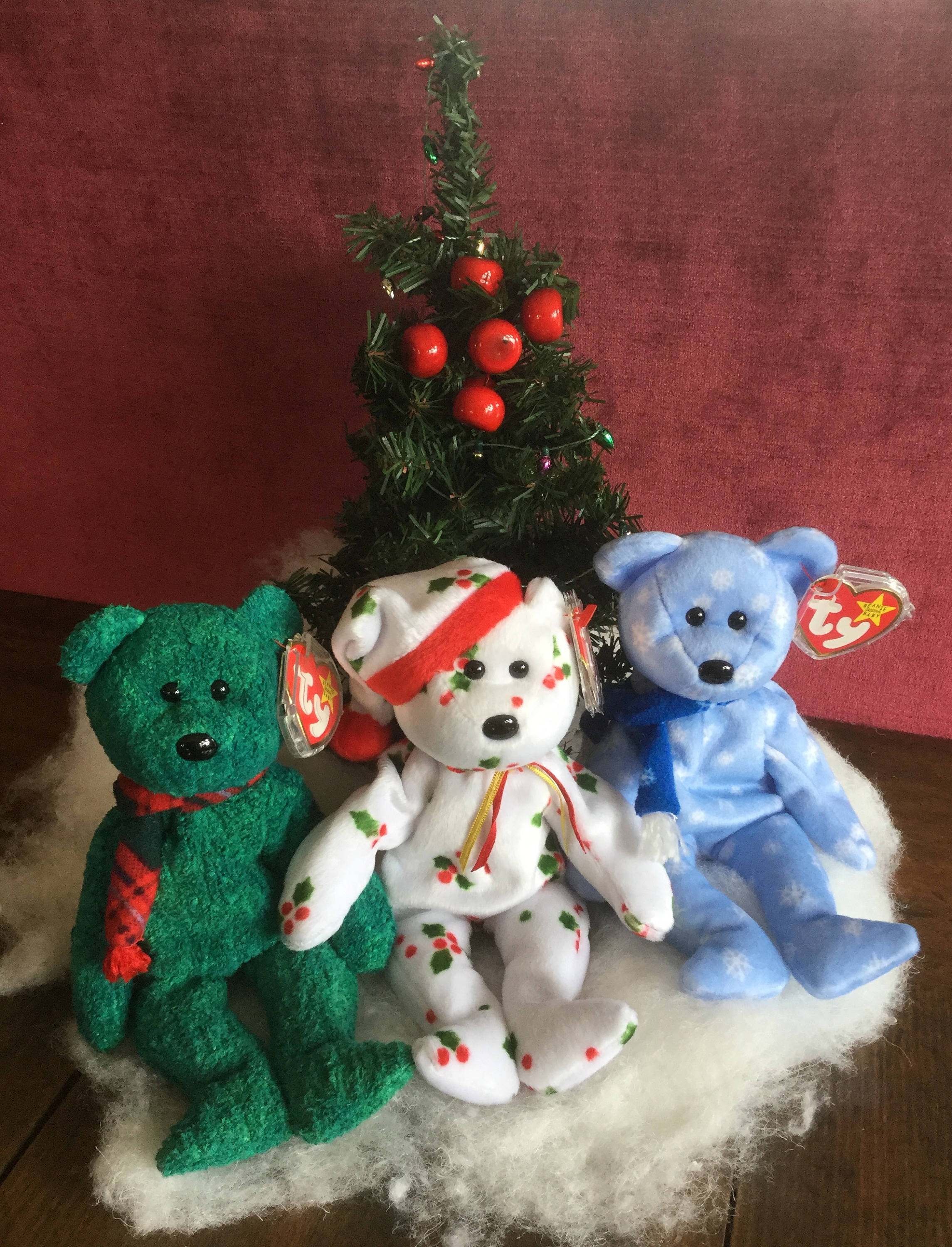 beanie babies christmas