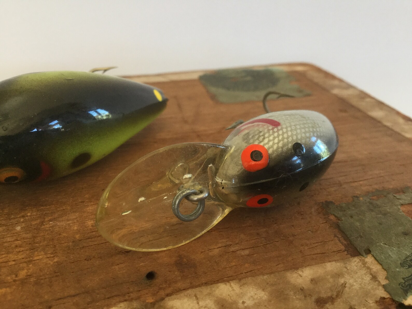 Vintage Lures Set of 3 Old Lures Big O Lure Crank Bait Etsy