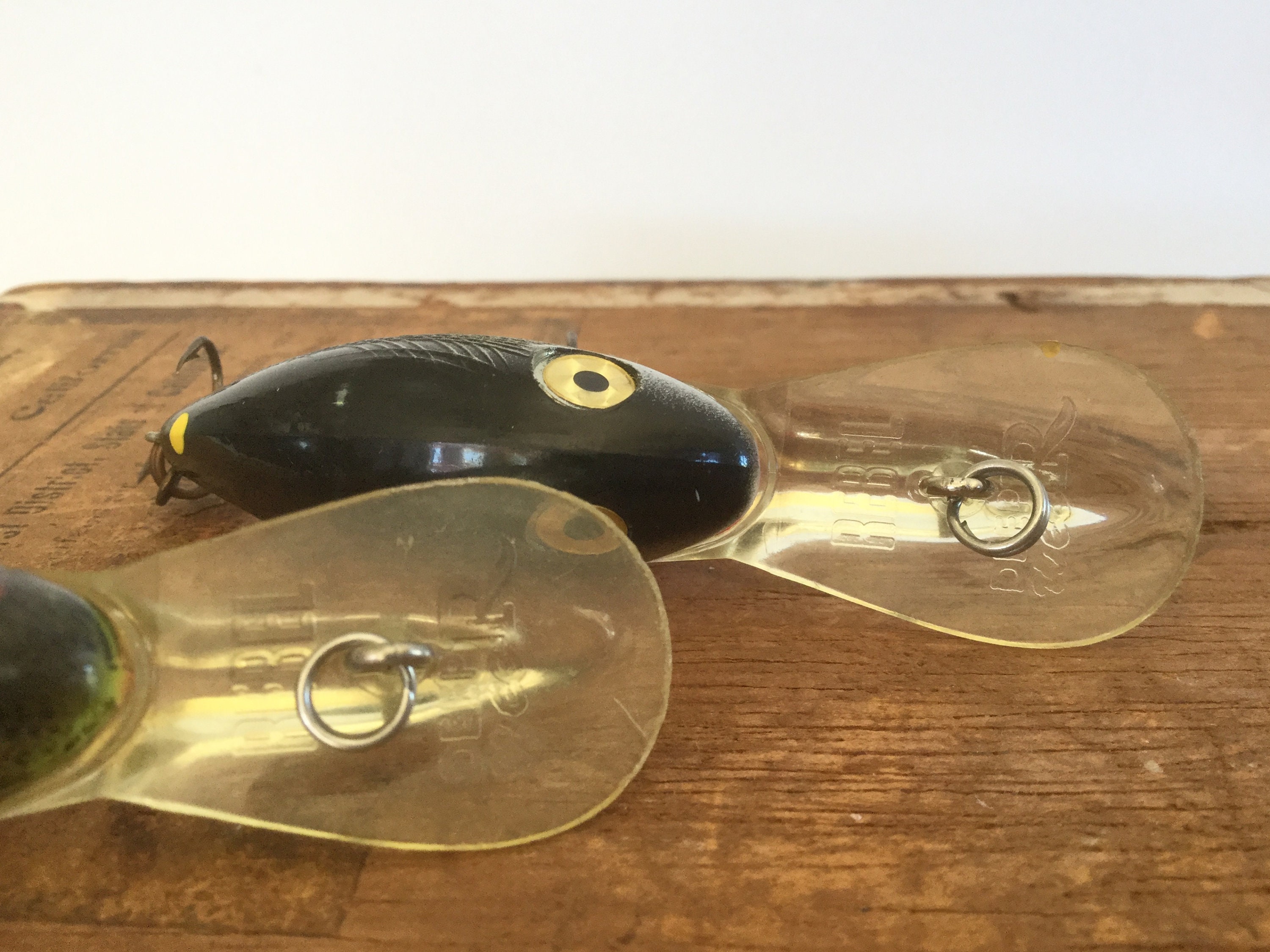 Vintage Lures 2 Rebel Fishing Lures Vintage Fishing Etsy