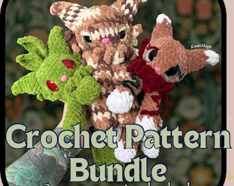 Me-Mow Kitty BUNDLE Crochet Pattern
