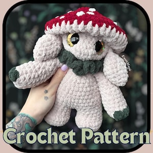 Patrón de crochet de Farren el Hongo